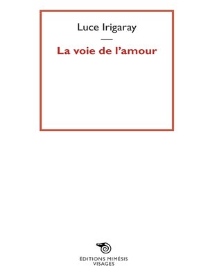 cover image of La voie de l'amour